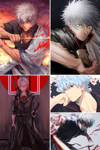 Sakata Gintoki Anime Posters Ver4