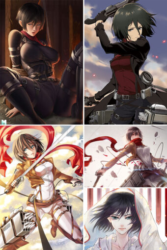 Mikasa Ackerman Anime Posters Ver3