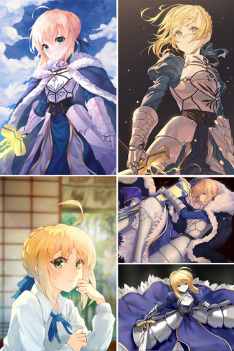 Saber Anime Posters Ver1