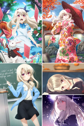 Illyasviel von Einzbern Anime Posters Ver2