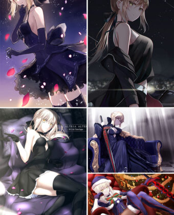 Saber Alter Anime Posters Ver3