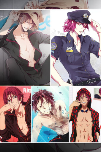 Matsuoka Rin Anime Posters Ver2