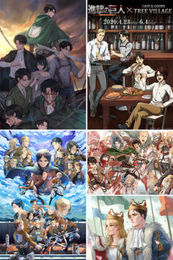 Attack on Titan Anime Posters