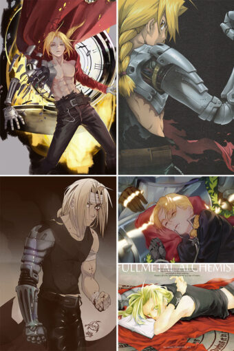 Fullmetal Alchemist Brotherhood Anime Posters Ver2