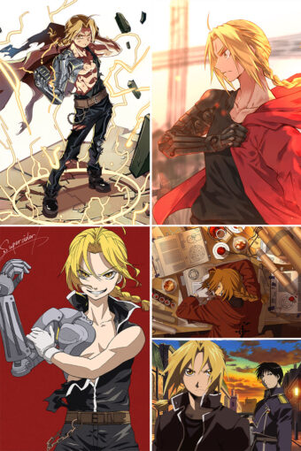 Christ-EZ Fullmetal Alchemist Anime Poster Brotherhood Full Metal Hagane no  renkinjutsushi - Matte poster Frameless Gift 11 x 17 inch(28cm x 43cm)