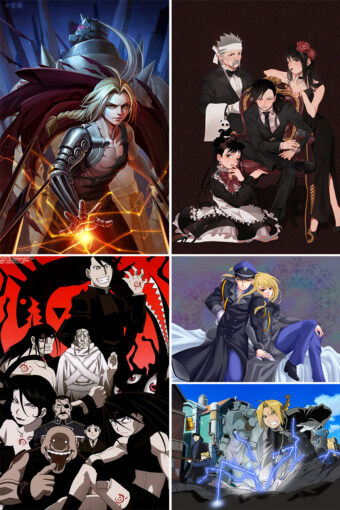 Fullmetal Alchemist Brotherhood Anime Posters Ver6
