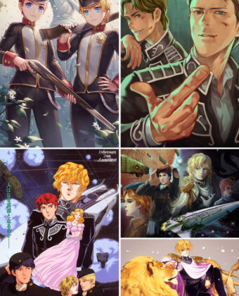 Ginga Eiyuu Densetsu Anime Posters