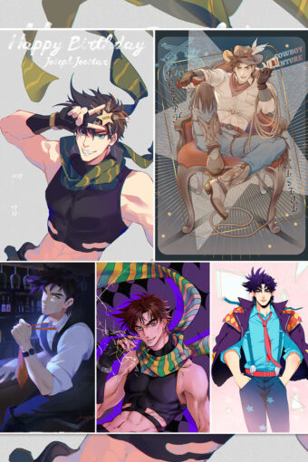 Joseph Joestar Anime Posters