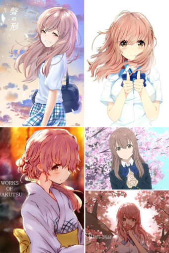 Nishimiya Shouko Anime Posters