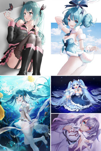 Hatsune Miku Anime Posters Ver8