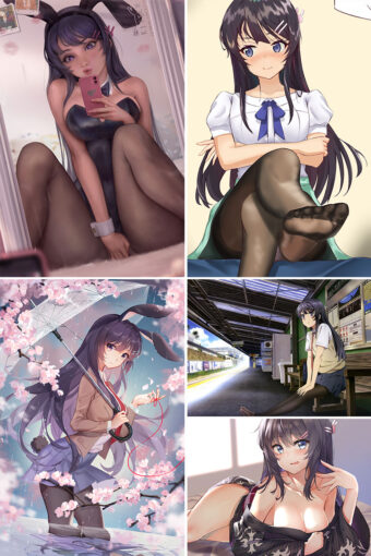 Sakurajima Mai Anime Posters Ver3