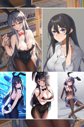 Sakurajima Mai Anime Posters Ver4