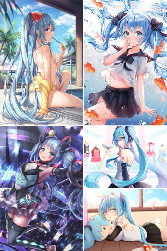 Hatsune Miku Anime Posters Ver2