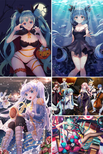 Hatsune Miku Anime Posters Ver3