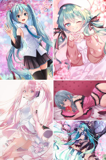 Hatsune Miku Anime Posters Ver7