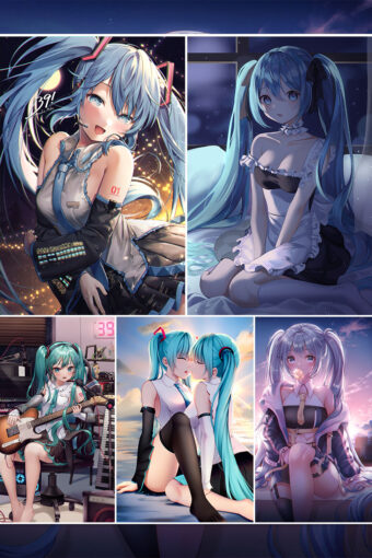 Hatsune Miku Anime Posters Ver9