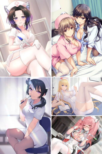 Nurse Uniform Anime Posters Ver3