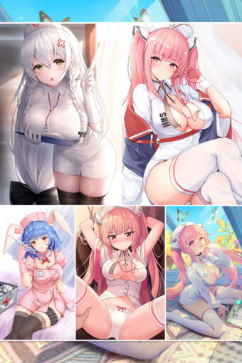 Nurse Uniform Anime Posters Ver6