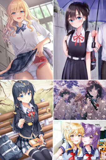 JK Uniform Anime Posters Ver7