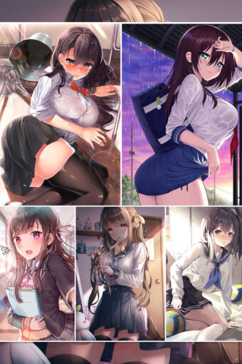 JK Uniform Anime Posters Ver13