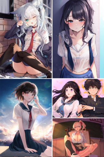 JK Uniform Anime Posters Ver17