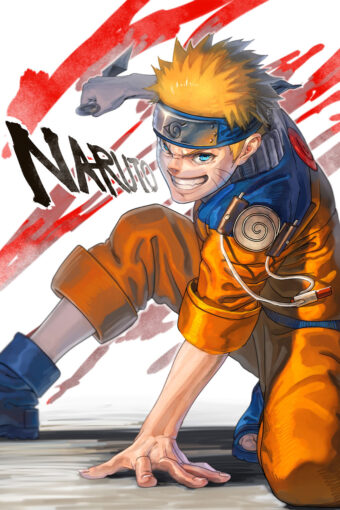 Naruto poster uzumaki naruto pintura em tela hyuugahinata