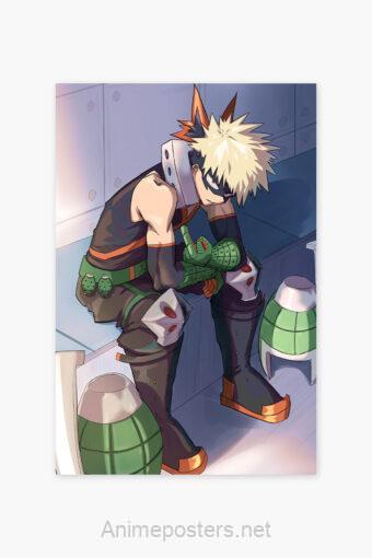 Bakugou Katsuki Poster Ver1