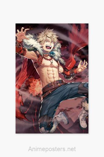 Bakugou Katsuki Poster Ver6