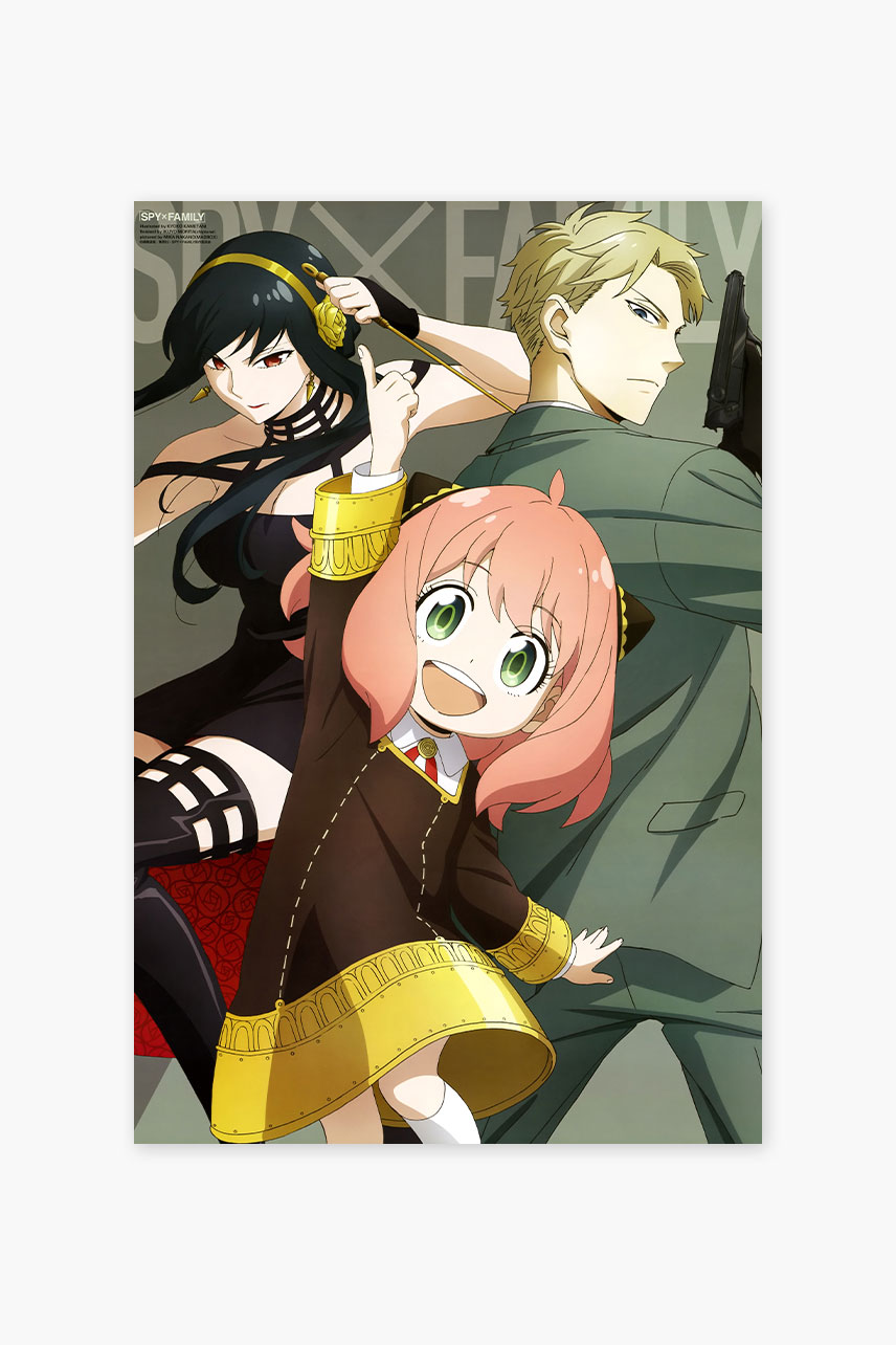 Poster Anime Spy x Family A2 Tamanho 60x42 cm Lo05