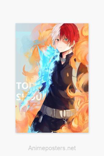 Todoroki Shouto Poster Ver1