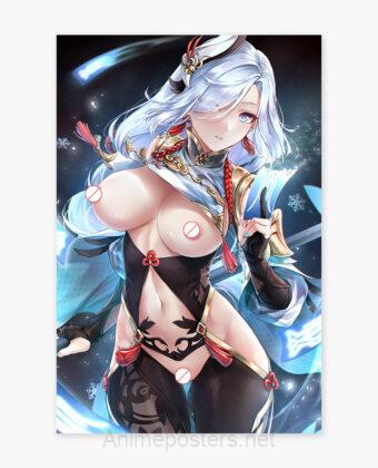 Shenhe Sexy Hentai Poster