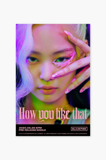 BLACKPINK How You Like That Jennie Poster