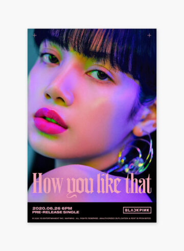 BLACKPINK How You Like That Lisa Poster