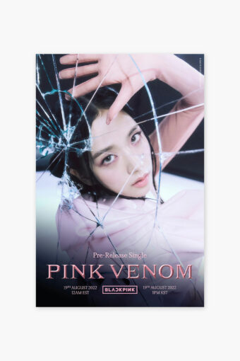 BLACKPINK Jisoo Pink Venom Poster