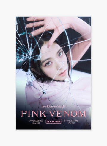 BLACKPINK Jisoo Pink Venom Poster