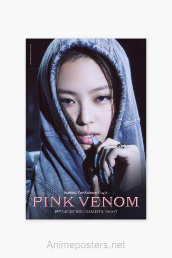 BLACKPINK Pink Venom Jennie  Poster