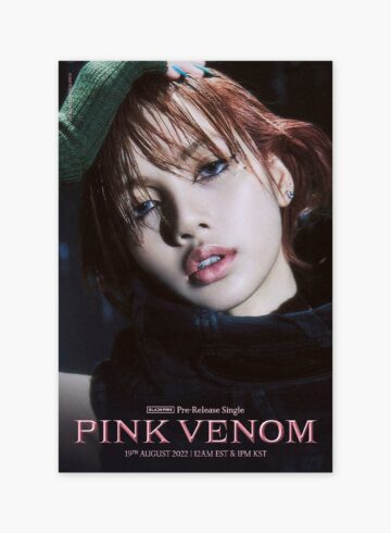 BLACKPINK Lisa Pink Venom Poster