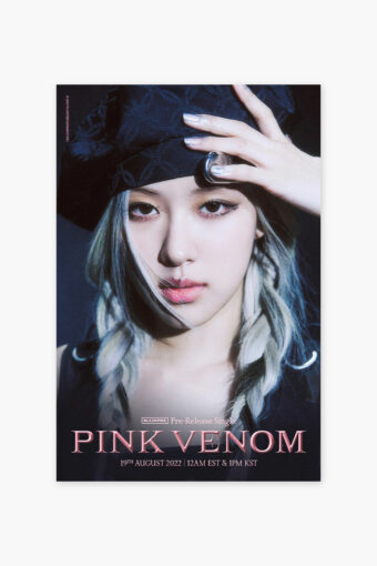 BLACKPINK Pink Venom Rose Poster