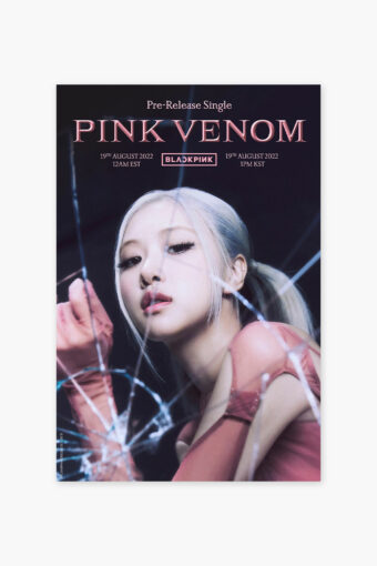 BLACKPINK Rose Pink Venom Poster