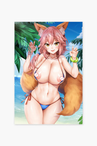 Tamamo no Mae Fate Grand Order Hentai Poster