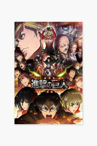 Attack On Titan Anime Poster