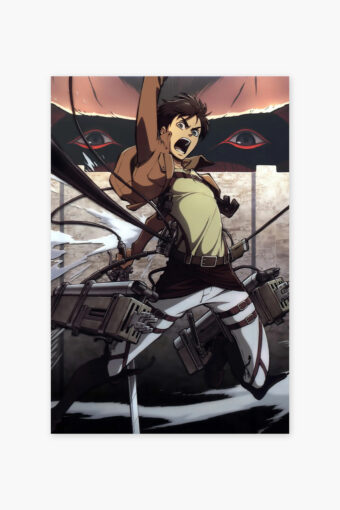 Attack On Titan Eren Poster