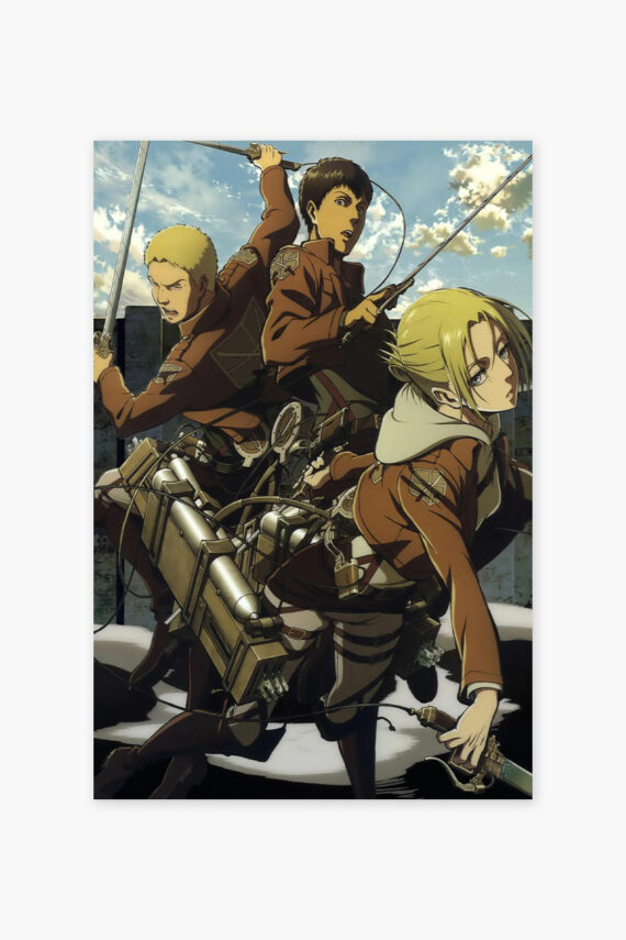 Attack On Titan Season 1 Poster 1