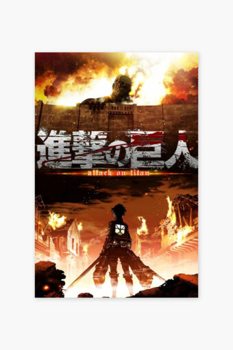 Attack On Titan Season 1 Poster Ver4