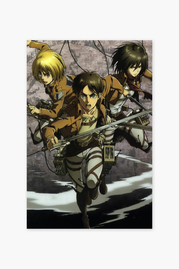 Attack On Titan Season 1 Poster