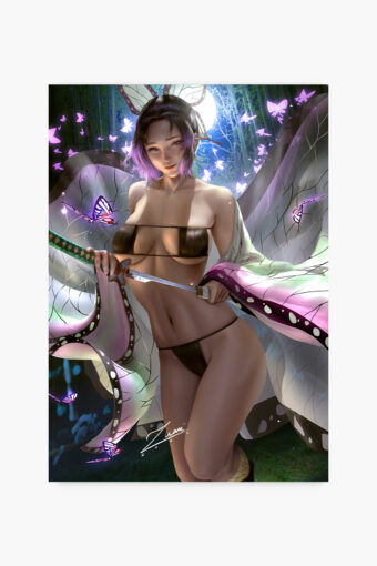 Kochou Shinobu Demon Slayer Poster