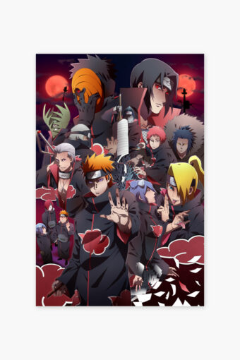 Naruto Akatsuki Poster Ver1