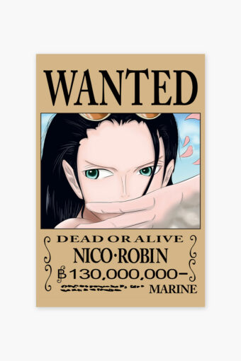 Nico Robin One Piece Wanted Poster