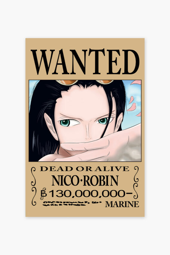 Nico Robin One Piece Wanted Poster