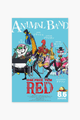 One Piece Red Poster